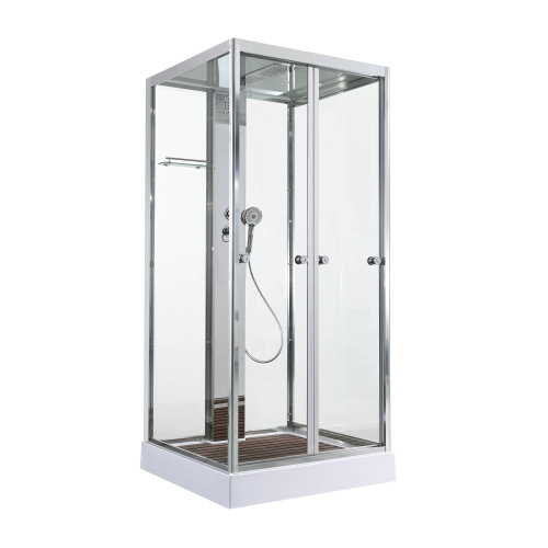 Душевая кабина AvaCan Z Z1910 100х100 квадратная с крышей ориентация универсальная - фото 3