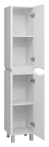 Шкаф-пенал Misty Венера П-Внр05035-01П 35х34х180 напольный - фото 4