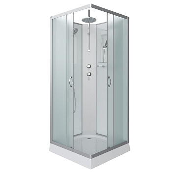 Душевая кабина Niagara Classic 11011423BKT 90х90 квадратная без крыши ориентация универсальная