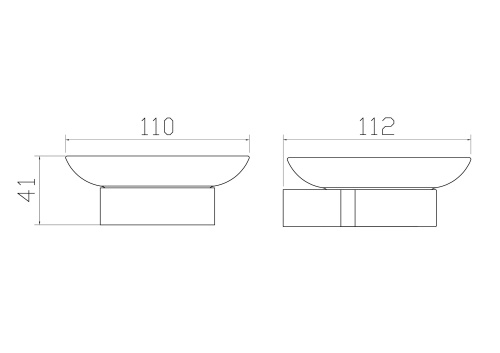 Мыльница с держателем Wonzon & Woghand Carbon WW-7722 - фото 2