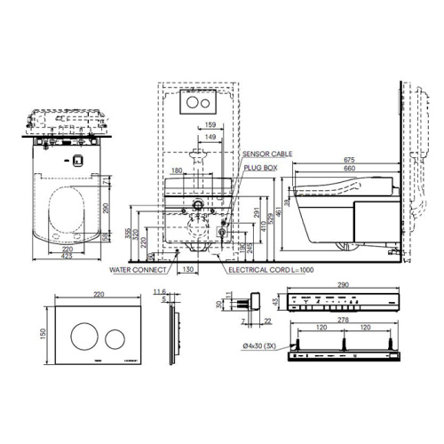 Крышка-биде электронная Toto Neorest TCF994RWG#NW1 - фото 2