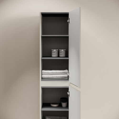 Шкаф-пенал Sancos CODE PCD35W 35х35х165 подвесной цвет белый - фото 3