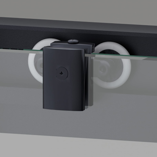 Душевая дверь RGW Passage 350801612-14 120х195 стекло прозрачное профиль черный - фото 5