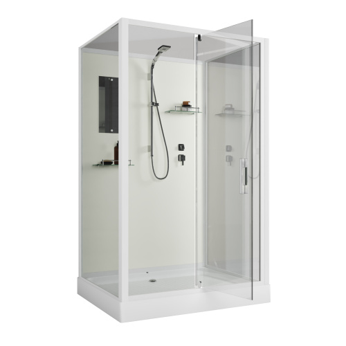 Душевая кабина Niagara Standart ST120/90/15Q/BK 120х90 прямоугольная без крыши ориентация универсальная - фото 2