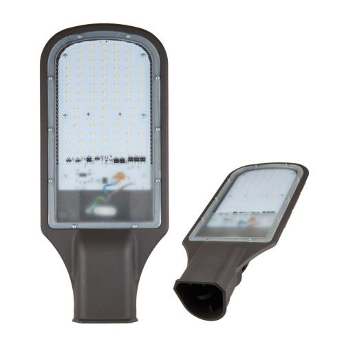 Уличный светодиодный консольный светильник Uniel ULV-R22H ULV-R22H-70W/6500K IP65 GREY - фото 3