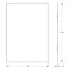 Зеркало Evoform Standard BY 0213 50х70 подвесное