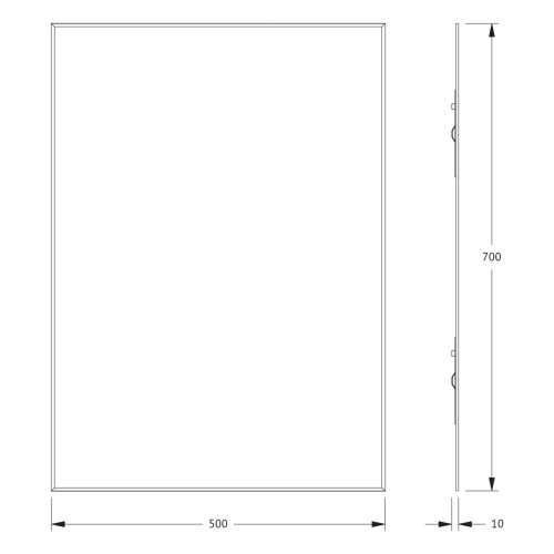 Зеркало в ванную Evoform Standard BY 0213 50х70 - фото 2