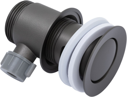 Смеситель Allen Brau Priority 5.31A04-MG на биде серый - фото 4