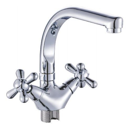 Смеситель для кухни Cron CN4625 на мойку хром - фото 2