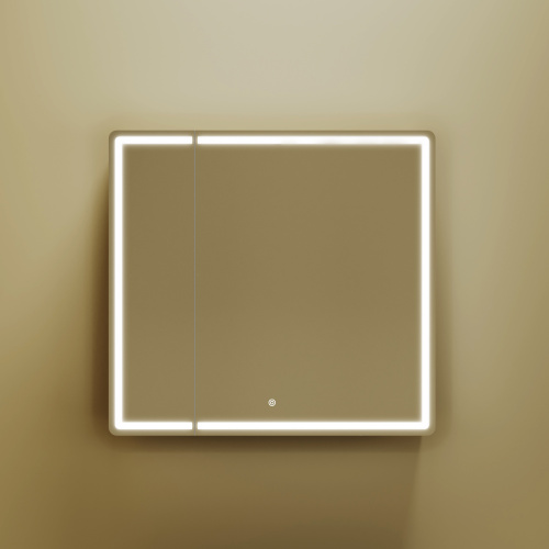 Зеркало-шкаф Sancos Mirror MI80ECH 79х15х74 настенный цвет дуб чарльстон - фото 3