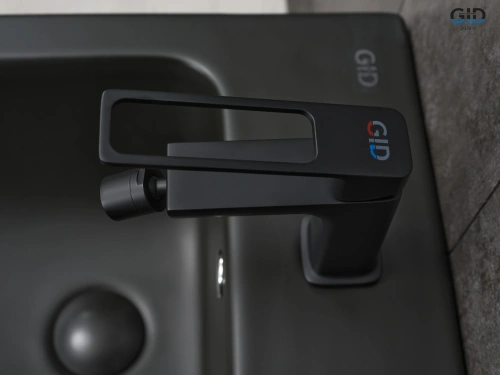 Смеситель Gid Cascada Niagara L057-BM-B (L057BMB) на биде черный матовый - фото 3