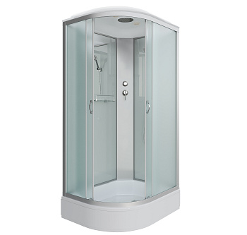 Душевая кабина Niagara Classic 339844R 90х80 асимметричная с крышей ориентация правая