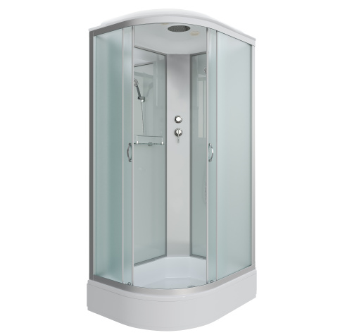 Душевая кабина Niagara Classic 339844R 90х80 асимметричная с крышей ориентация правая