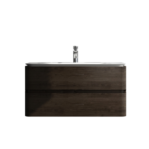 Тумба под раковину Am.Pm Sensation M30FHX1002TF 100х49х52 подвесная цвет табачный дуб - фото 2