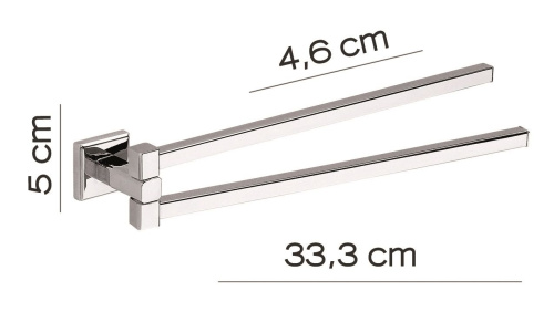 Полотенцедержатель Gedy Colorado 6923(13) - фото 2