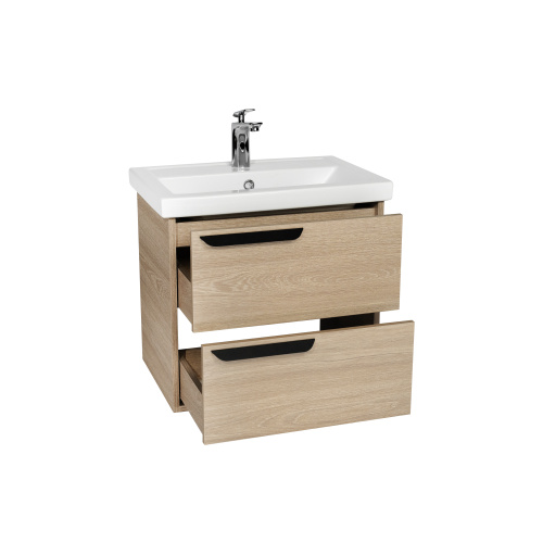 Тумба под раковину Viant КЕЛЬН VKEL60FOSD-T2YP 57х39х52 подвесная цвет бежевый - фото 3