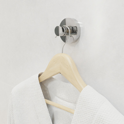 Крючок для ванной Fixsen Comfort chrome FX-85005 - фото 3