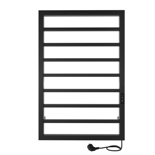 Полотенцесушитель Indigo Crete DGC80-50BRRt 53х80 электрический черный муар - фото 4