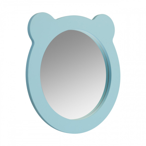 Зеркало в ванную Aquaton Каспер 1A283302CR0E0 48х49 цвет голубой - фото 2