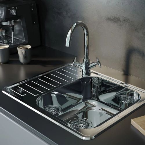 Смеситель для кухни IDDIS Acros ACRSB00i05 на мойку хром - фото 2