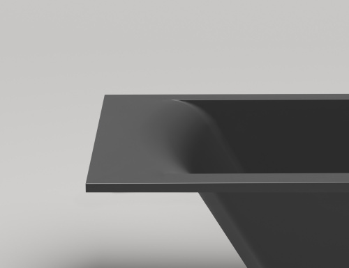 Ванна из искусственного камня Salini CASCATA 104423M 170х70 встраиваемая прямоугольная с ножками - фото 5