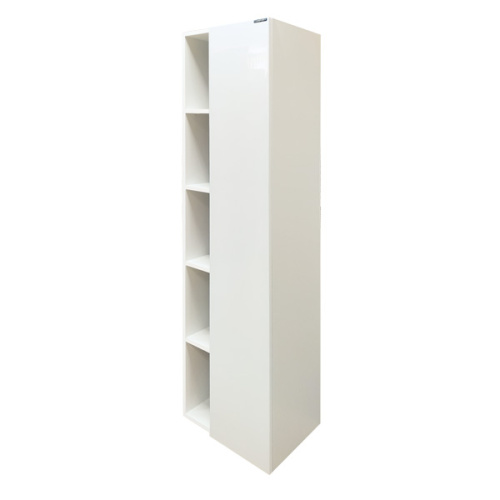 Шкаф-пенал Comforty Милан 00004136467CF 40х32х160 подвесной цвет белый - фото 3