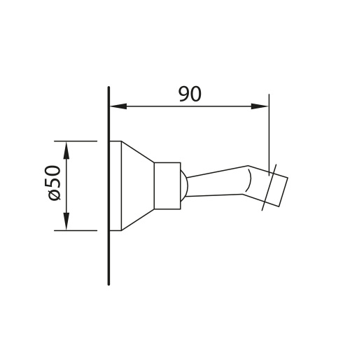 Держатель для душа Clever ANTIGONA 96159 - фото 2
