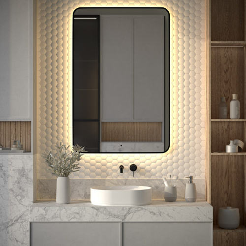 Зеркало в ванную Defesto AURA DF 2980R 80х120 - фото 3