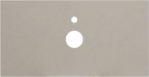 Столешница Aquanet Nova Lite 00257615 88х45 накладная цвет бежевый - фото 2