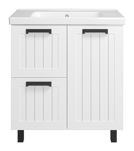 Тумба под раковину Misty Спарта П-Спа-06080-01-012Я 77х45х70 напольная - фото 2