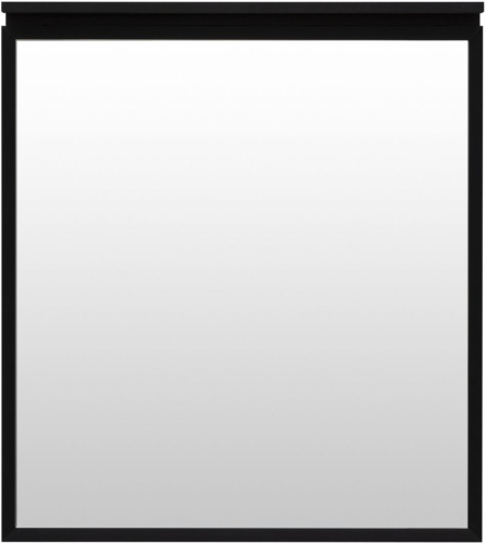 Зеркало в ванную Allen Brau Priority 1.31014.BB 70х75 цвет черный - фото 3