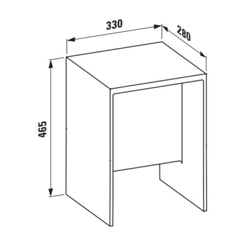 Табурет Laufen Kartell 3.8933.0.084.000.1 - фото 2