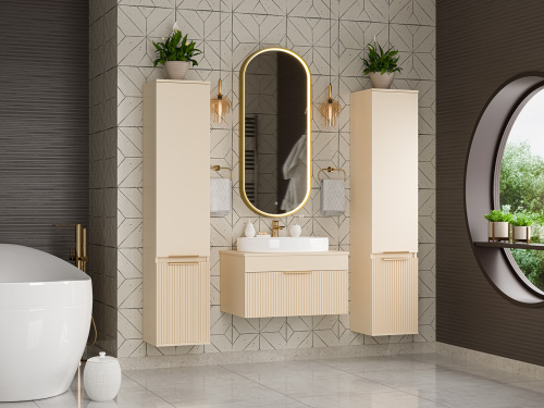 Тумба под раковину Brevita Enfida ENF-06070-0341Я 71х50х40 подвесная - фото 5