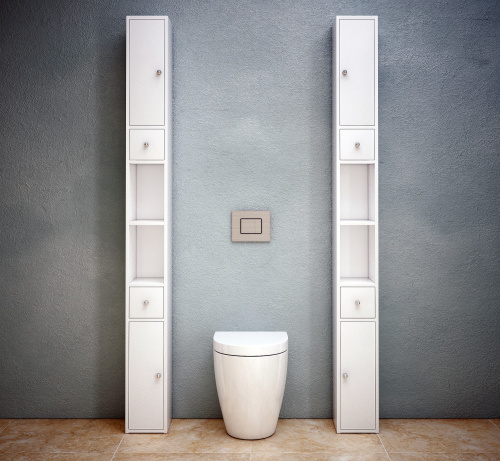 Шкаф-пенал Corozo Энри SD-00000582 20х28х200 цвет белый - фото 3