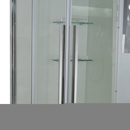 Душевая кабина AvaCan K K2080N 80х80 прямоугольная без крыши ориентация универсальная