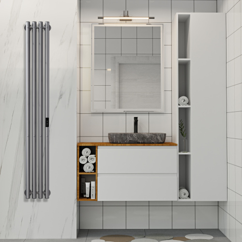 Полотенцесушитель Indigo  Style 4 LSE120-18GFMRt 18х120 электрический графит - фото 4