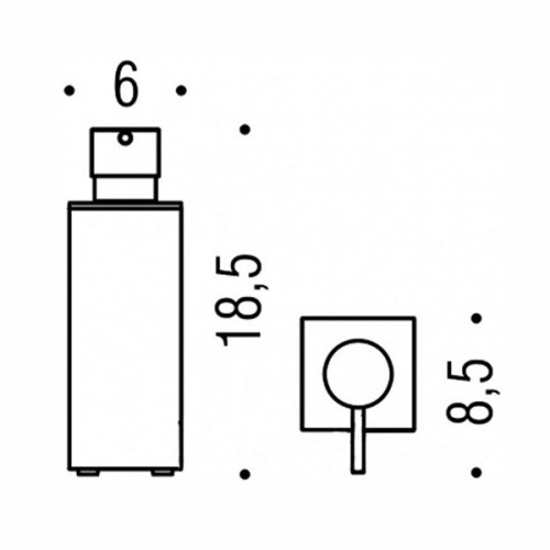 Дозатор Colombo Look B9320.CR - фото 2