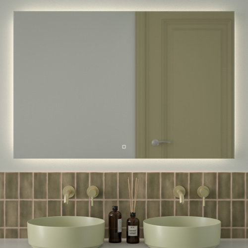 Зеркало в ванную Defesto GLOW DF 2510SH 120х80 - фото 3