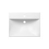 Раковина из сантехнического фарфора Lavinia Boho Bathroom Sink 33311012 60х50 встраиваемая цвет белый 1 отверстие под смеситель
