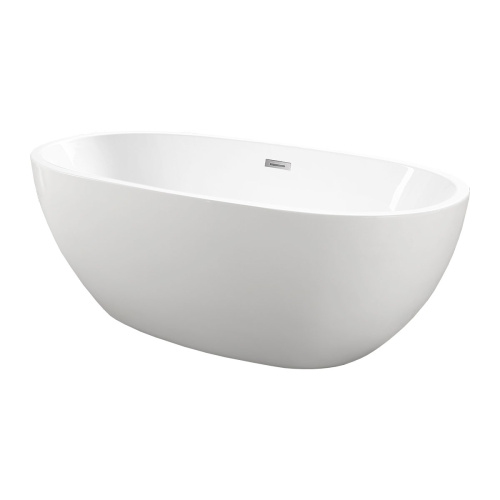Ванна акриловая Vincea VBT-509 165х75 отдельностоящая овальная - фото 2