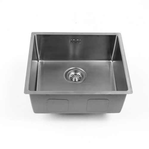 Кухонная мойка Grandex Aqua 501086 49х44 цвет сатин поверхность матовая - фото 2