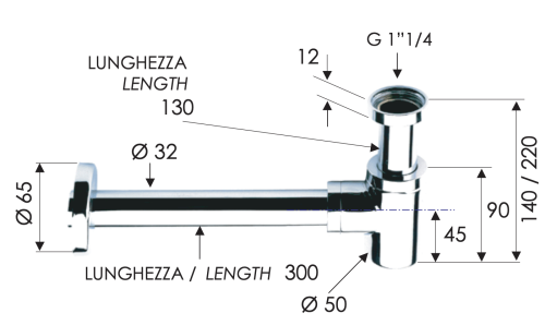 Сифон для раковины Remer 958B - фото 2