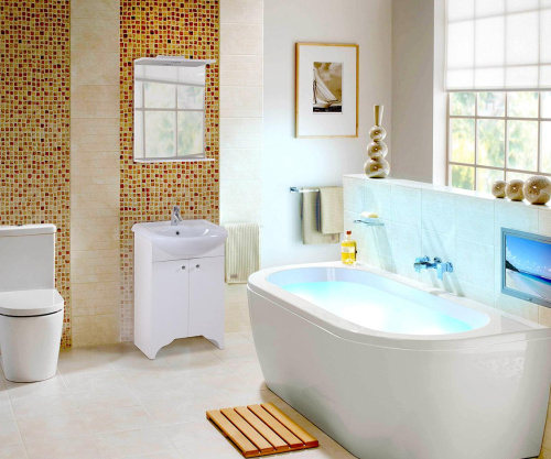 Тумба под раковину Onika Омега 105015 48х29х78 напольная - фото 2