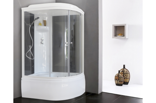 Душевая кабина Royal Bath ВК RB8120BK6-BT-L 120х80 асимметричная с крышей ориентация левая - фото 2