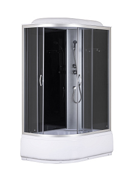 Душевая кабина Taliente TA-12080G(R) 120х80 асимметричная с крышей ориентация правая