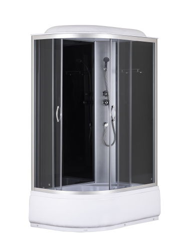 Душевая кабина Taliente TA-12080G(R) 120х80 асимметричная с крышей ориентация правая