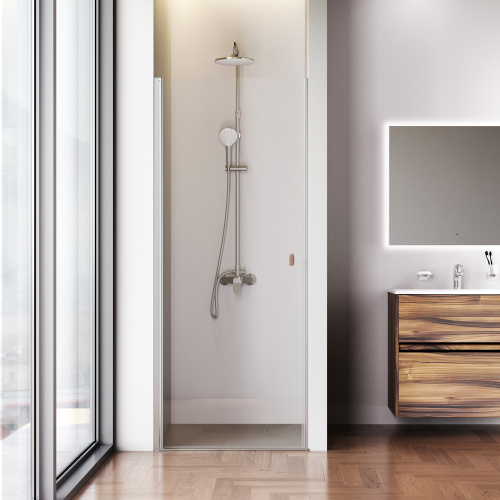 Душевая дверь Am.Pm Sunny W87G-80-1P-MT 80х190 стекло прозрачное профиль хром матовый - фото 3