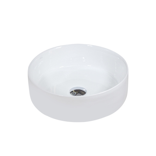 Раковина из сантехнического фарфора Melana 320300-805 36х36 накладная цвет белый без отверстий под смеситель - фото 3