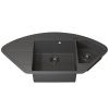 Кухонная мойка Uperwood Quartz Premium UPD-06 3910202122 100х50 цвет серый поверхность матовая