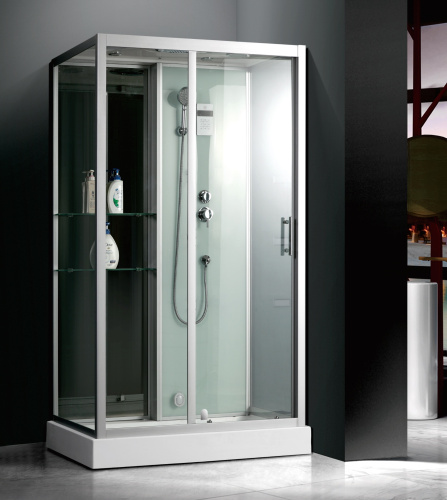 Душевая кабина Frank 20153620 120х85 с крышей ориентация универсальная - фото 2